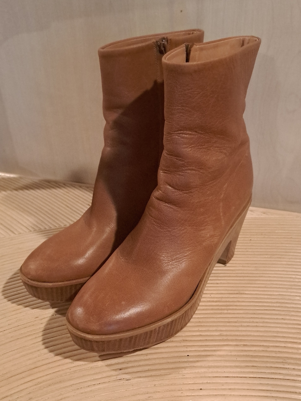Maison Martin Margiela 22 Platform Mid-Calf Boots 39.5